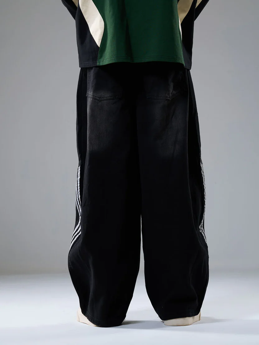 Barrel Jeans Herren – Denim mit Kontraststreifen